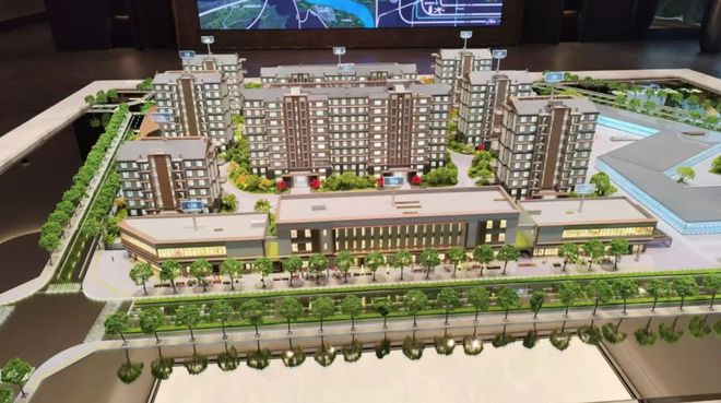 中海长安玖章配建项目反馈1万方社区商业、连通下沉庭院(图4)